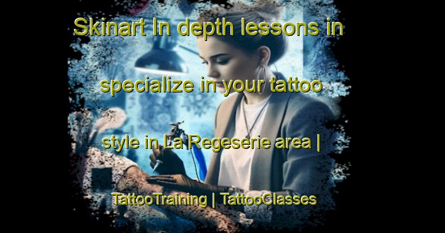 Skinart In-depth lessons in specialize in your tattoo style in La Regeserie area | TattooTraining | TattooClasses | SkinartTraining-France
